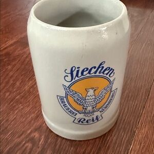 Lieber Reif Beer Stein with Eagle Logo